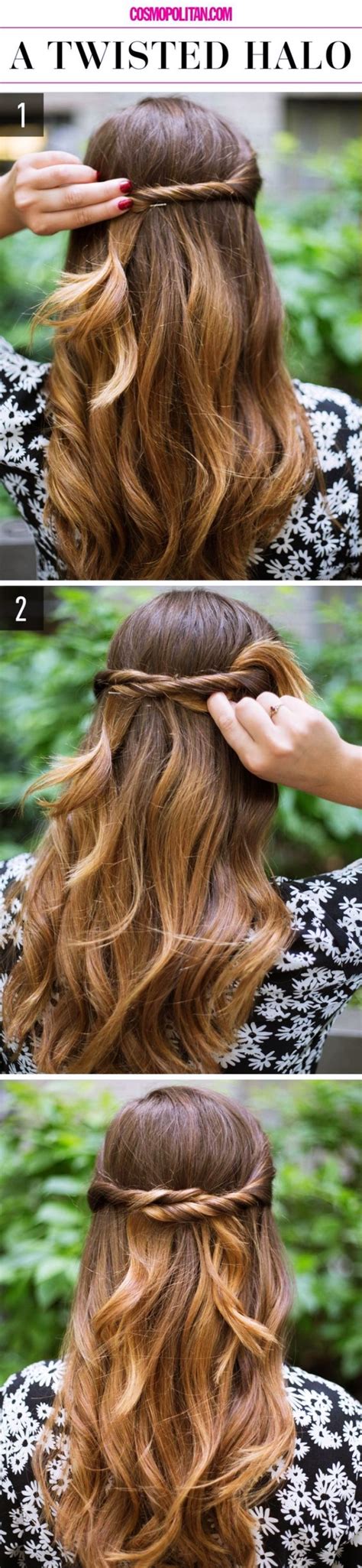 Best most popularb daily quick hairstyle ideas comb the hairs at the front to one side covering the side of your forehead as shown in the picture. 25 Absolutely New and Easy Hairstyles to Try in 2018 (Before Anyone)