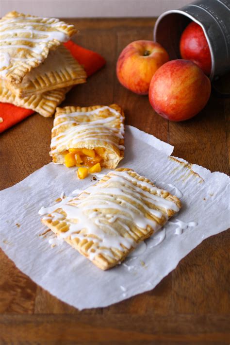 fresh peach pie pop tarts