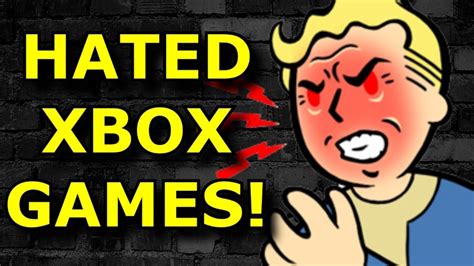 Top 10 Hated Xbox One Games Youtube