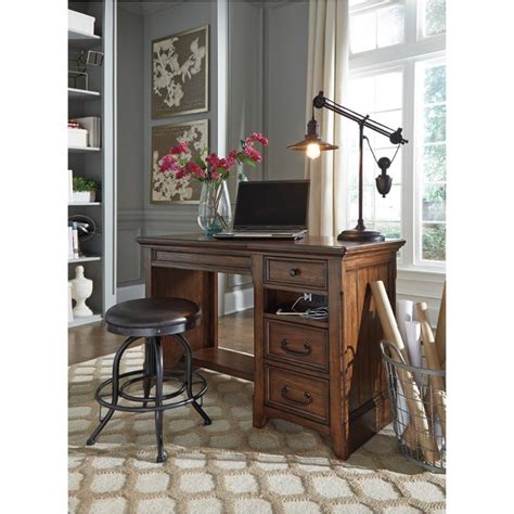 H478 29 Ashley Furniture Home Office Lift Top Desk