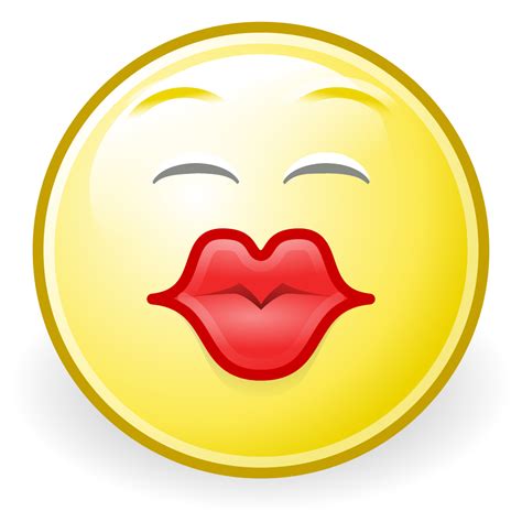 Kiss Face Smiley Free Download Png Transparent Background 1024x1024px