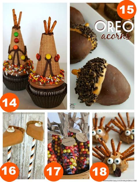 31 Thanksgiving Kids Food Craft Ideas