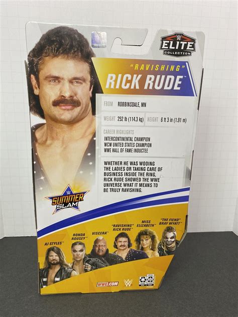 Wwe Ravishing Rick Rude Mattel Elite 77 Chase Variant Figure