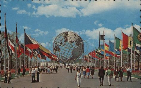 Unisphere At The New York Worlds Fair 1964 1965 Postcard