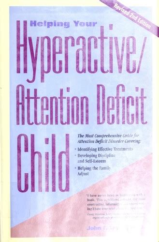 Helping Your Hyperactiveattention Deficit Child 1994 Edition Open