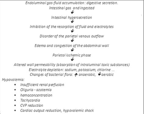 Intestinal Obstruction Pathophysiological Features Download