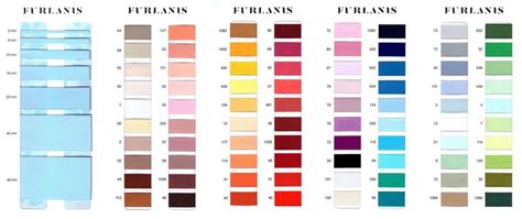 Double Satin Color Chart Color Chart Custom Tape Satin Color