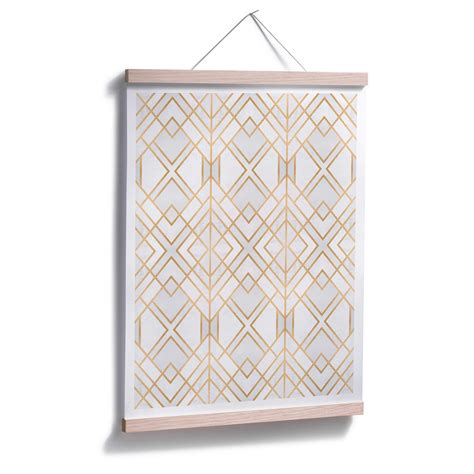 Poster Fredriksson Goldene Geometrie Wall Art De