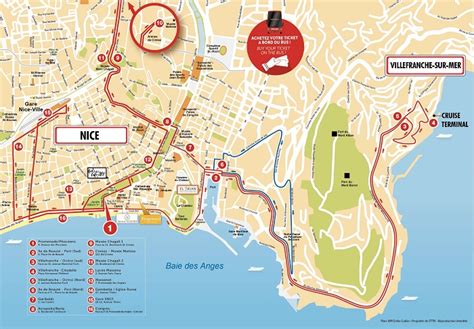 Nice Attractions Map Free Pdf Tourist City Tours Map Nice 2024