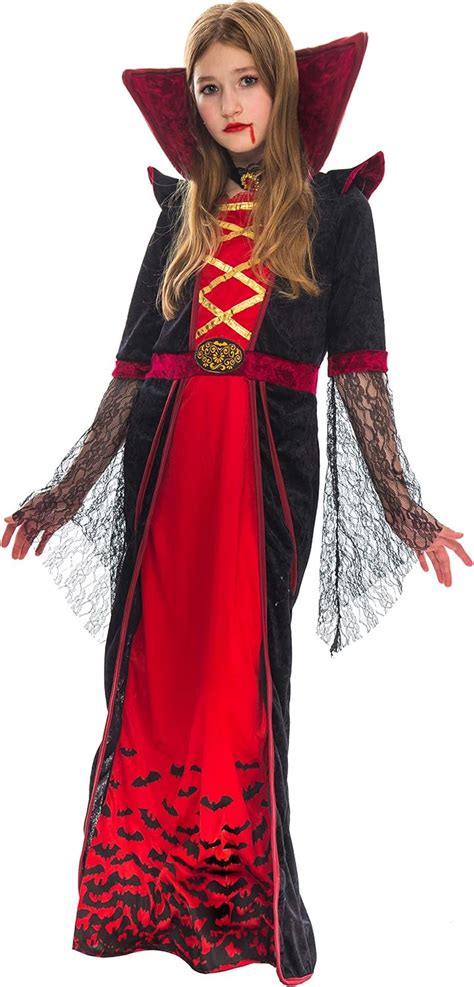 Spooktacular Creations Vampire Girl Costume Medium Red Amazonca