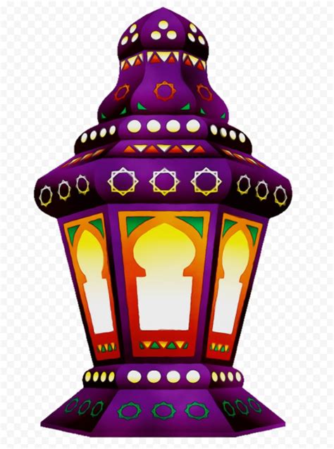 Purple Ramadan Lantern Illustration فانوس رمضان | Citypng