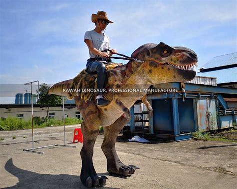 Riding Dinosaur Costume T Rex Animatronic Dinosaur Customized Dc 904