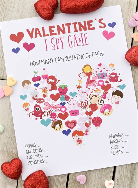 Free Printable Valentines Day Games Templates Printable Download