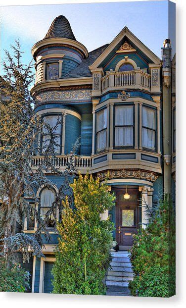 San Francisco Victorian Canvas Print Canvas Art By Paul Owen San