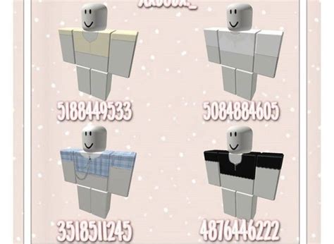 Bloxburg Code Outfits You Can Also View The Full List And Search For