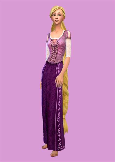 Rapunzel Rapunzel From Tangled Is Princess A Sims 4