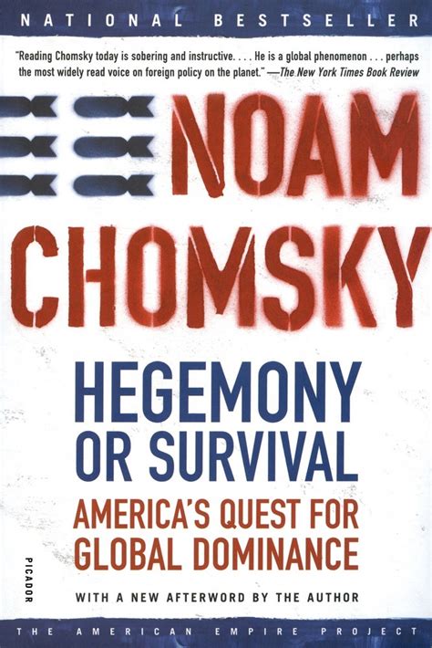 Hegemony or Survival | Noam Chomsky | Macmillan