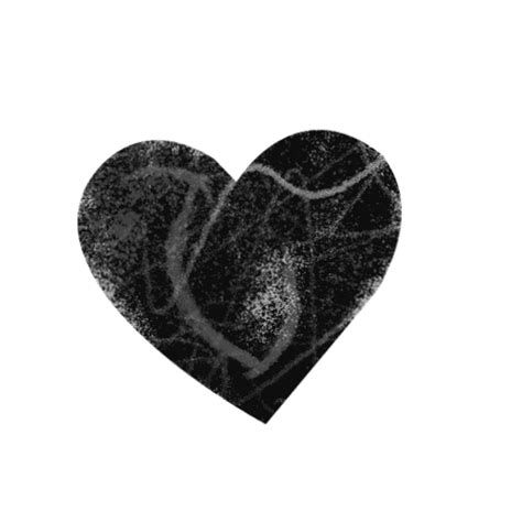 Black Heart Love Sticker For Ios And Android Giphy