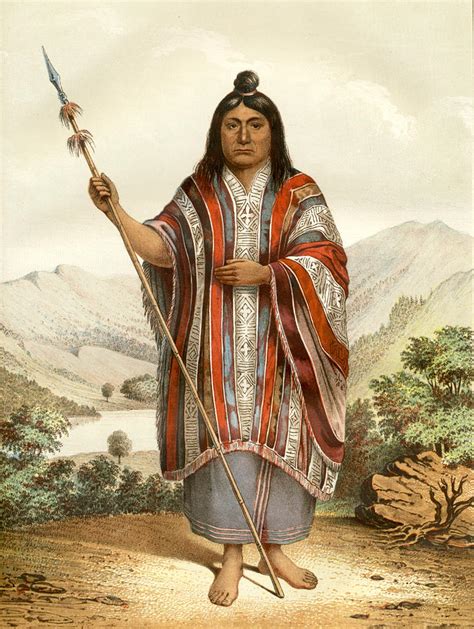 Antique Araucanian Chief In Chile Circa 1850s Photograph By Steven Wynn