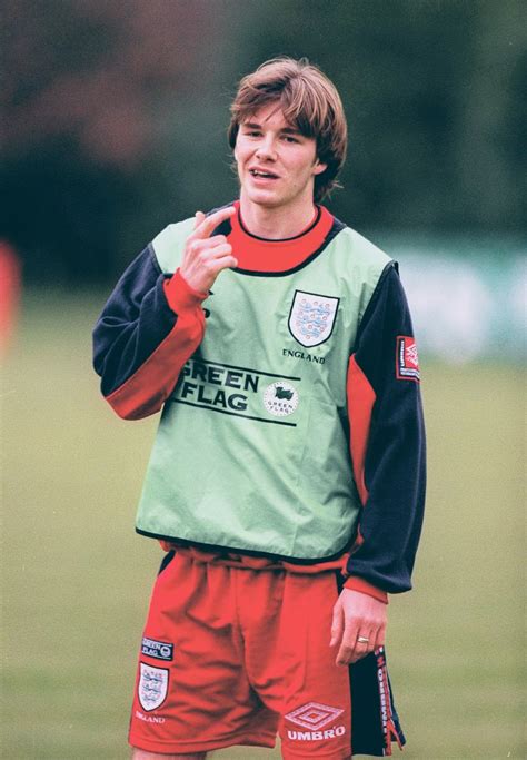 See more ideas about david beckham, david beckham young, beckham. Greats Of The Game - David Beckham 1997 A young David ...