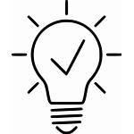 Bulb Icon Idea Creative Innovation Svg Icons