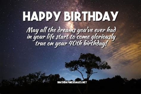 Maybe you would like to learn more about one of these? 40th Birthday Wishes & Quotes: Birthday Messages for 40 ...