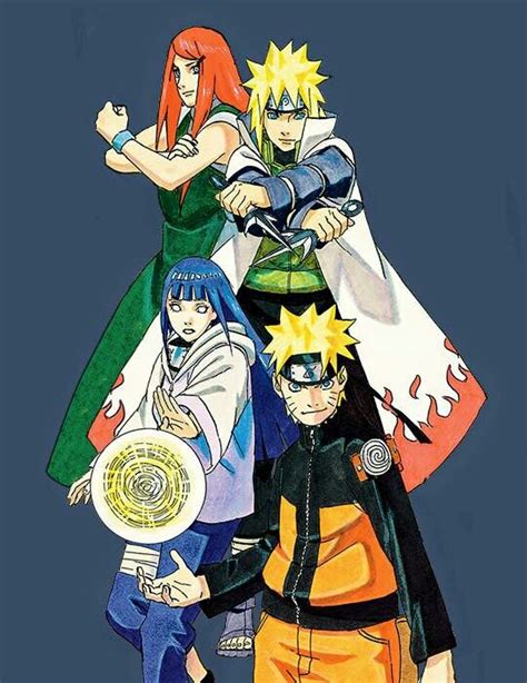Naruto Minato Kushina Y Hinata Naruto Pinterest Naruto Minato