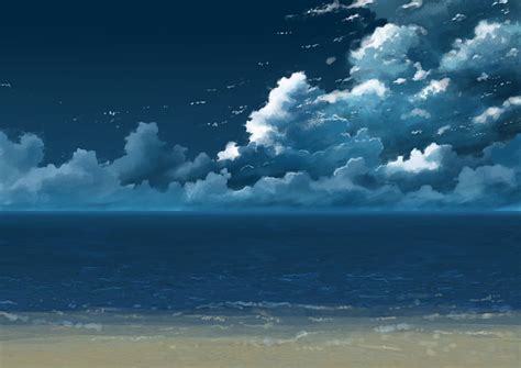 Top Imagen Anime Background Beach Thpthoangvanthu Edu Vn