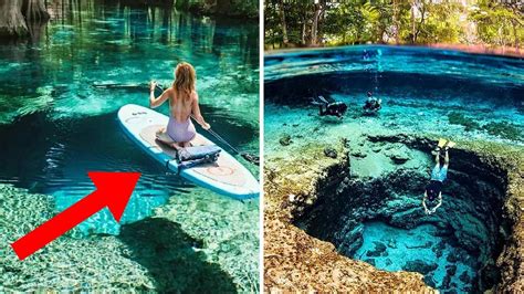 Most Beautiful Places With Crystal Clear Water Youtube
