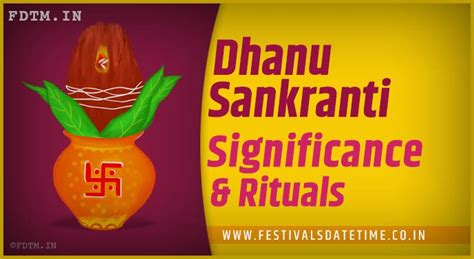 Stream dhanu, a playlist by dhanu avagi from desktop or your mobile device. Dhanu Sankranti: Know The Significance and Importance of ...