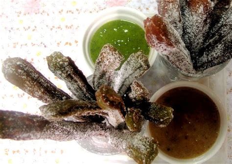Foodivas Kitchen Green Tea And Adzuki Bean Churros