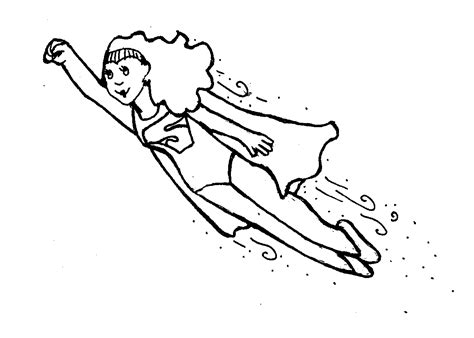 Color this superhero and design his logo. Supergirl coloring pages to download and print for free