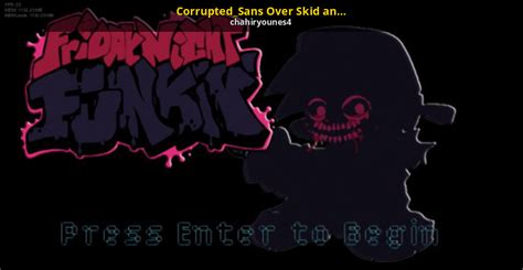 Corruptedsans Over Skid And Pumpgaster Update Friday Night Funkin