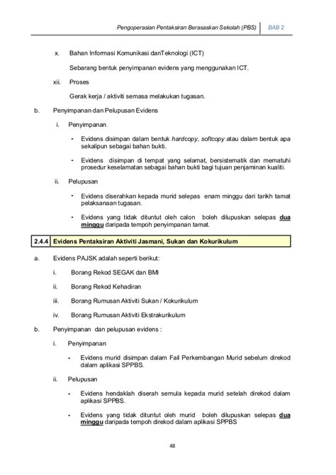 Merancang dan menyelaraskan pengurusan mata pelajaran tmk. Borang Pentaksiran Sekolah