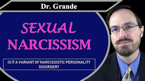 What Is Sexual Narcissism Youtube