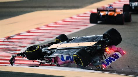 Bahrain Grand Prix As It Happened Hamilton Wins After Grosjean