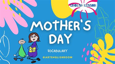 Mothers Day Happy Mothers Day Mothers Day Vocabulary English
