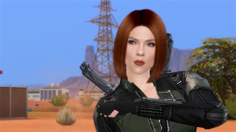 Celebrity Scarlett Johansson Sim My Sims Showcase Downloadable