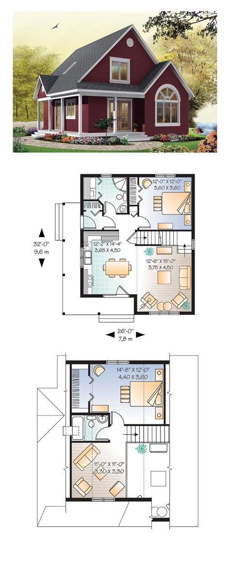 670 Best Images About House Plans On Pinterest Small Houses Small