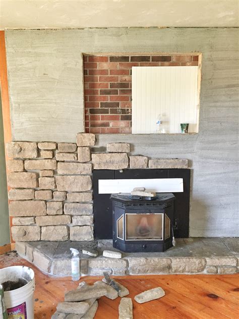 Our Brick Fireplace Makeover
