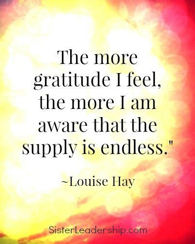 Gratitude Louise Hay Quotes Affirmations Gratitude Affirmations