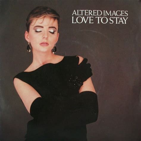 Altered Images Love To Stay 1983 Poster Sleeve Vinyl Discogs
