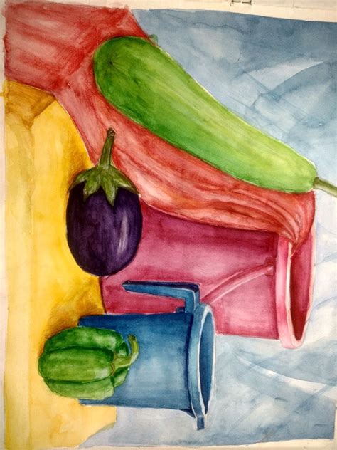 Poster Colour Easy Color Still Life Drawings Fanficisatkm53