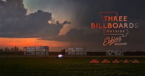 Three billboards outside ebbing, missouri is a darkly comic drama from academy award nominee martin mcdonagh (in bruges). Three Billboards: The Violent Grace of Martin McDonagh