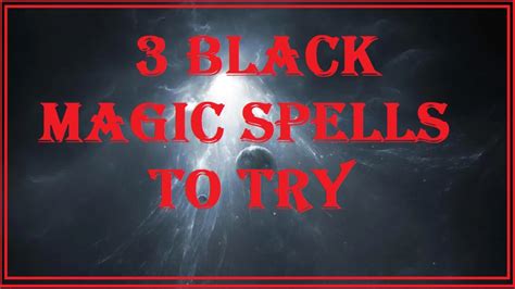 3 Black Magic Spells To Try Izabael Dajinns Occult Corner