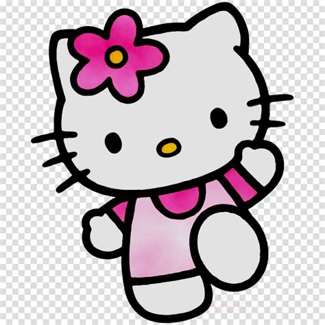 子供向けぬりえ エレガントbirthday Transparent Hello Kitty Png