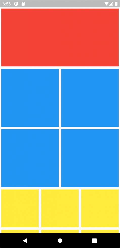 Flutter Staggered Grid View With Different Column Mobikul