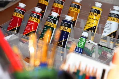 Art Supplies Shopping List for Acrylic Painting