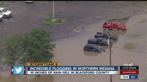Incredible Flooding In Northern Indiana Youtube
