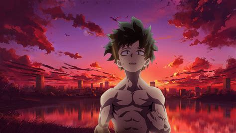 1360x768 Resolution Deku My Hero Academia Art Desktop Laptop Hd